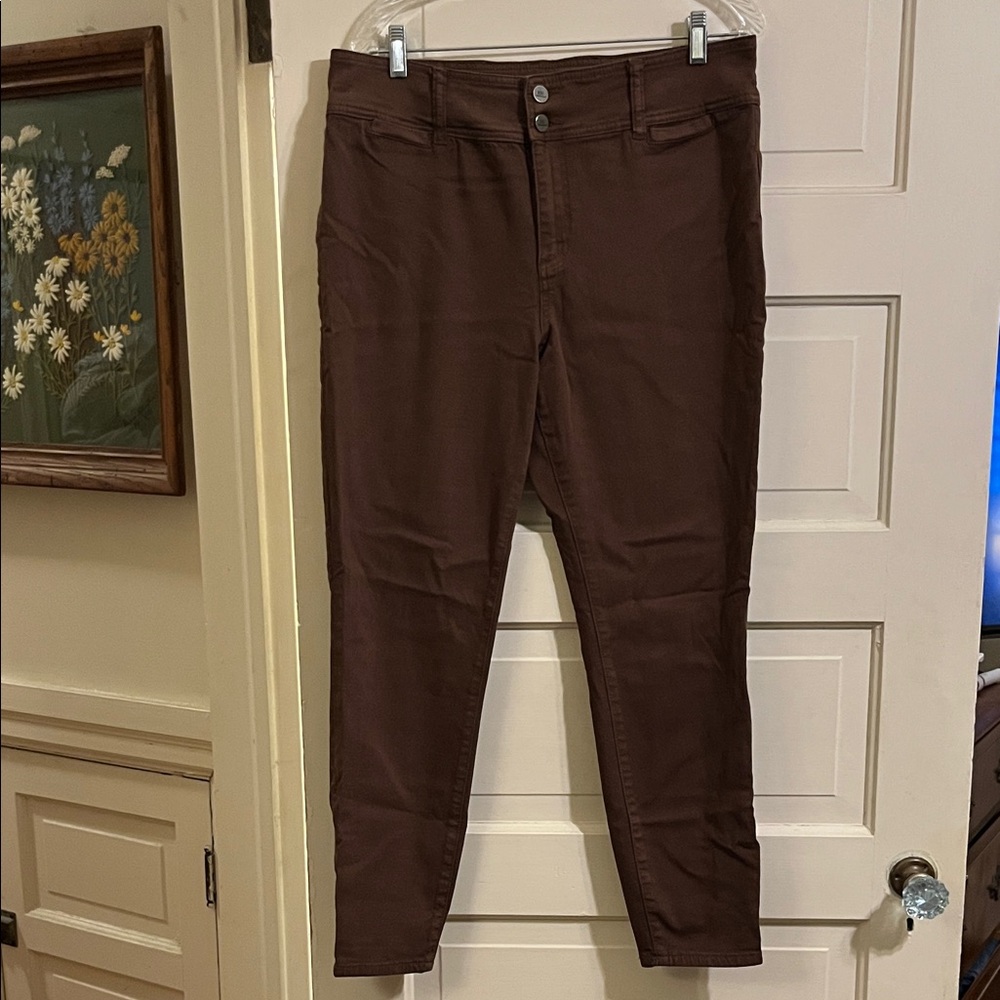 Brown Skinny Jeans